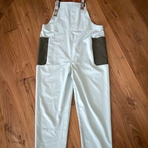 Women's Two-Tone Overalls